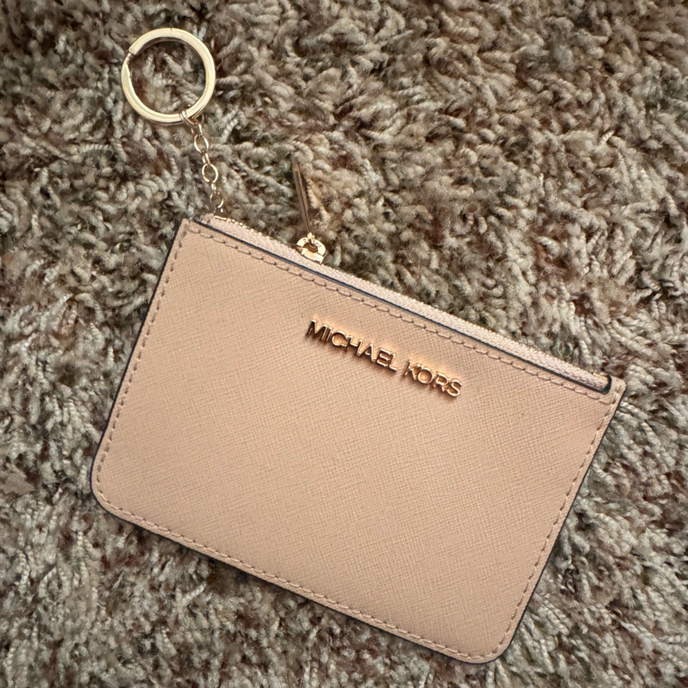 Michael Kors card key ring